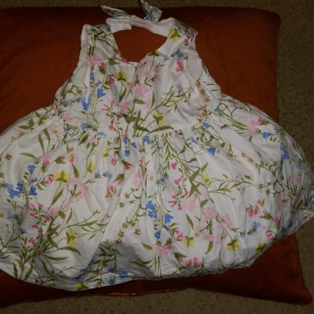 Floral spring dress